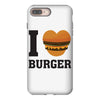 i love burger iPhone 8 Plus