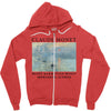 Claude Monet impression Sunrise Zipper Hoodie