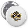 monkey Pin-back button