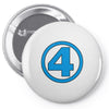 number 4 Pin-back button