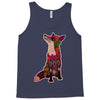 floral fox Tank Top