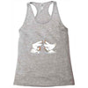 chicken fight Racerback Tank