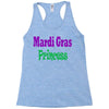 mardi gras princess Racerback Tank