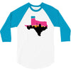 san antonio skyline spurs 3/4 Sleeve Shirt