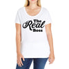 The Real Boss Ladies Curvy T-Shirt
