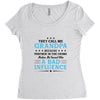 They Call Me Grandpa Because Partner in the Crime Makes Me Sound Like Women's Triblend Scoop T-shirt