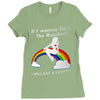 ls mug eat rainbow eat les Ladies Fitted T-Shirt