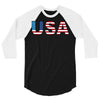 usa 3/4 Sleeve Shirt