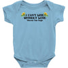 i Can't Live Without Love Vincent Van Gogh Baby Bodysuit