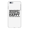 whiskey makes me happy you not so much iPhone 6/6s Plus Case
