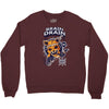 brain drain fox Crewneck Sweatshirt