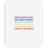 earth is not flat Mousepad