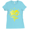 eryctriceps limited edition gold foil t shirt Ladies Fitted T-Shirt