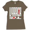 warrior soul logo Ladies Fitted T-Shirt