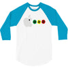 apple mac man 3/4 Sleeve Shirt
