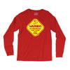 warning may...talking about fishing Long Sleeve Shirts