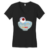 medama oyaji manga Women's V-Neck T-Shirt