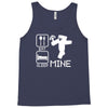 eat sleep mine funny Tank Top