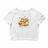 playful foxes Crop Top