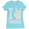 i love thrash Ladies Fitted T-Shirt