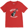 rockin' it old school bass V-Neck Tee
