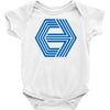 action film logo cannon Baby Onesie