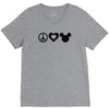 peace V-Neck Tee