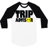 trip advisor 3/4 Sleeve Shirt