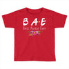 Bae Best Auntie Ever Friends Tv Show Parody Toddler T-shirt