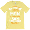 Super Cool Mom Of A Freaking Awesome Son T-Shirt