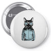 cool cat Pin-back button