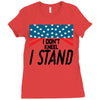 I Don't Kneel Ladies Fitted T-Shirt
