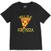 will plie for pizza V-Neck Tee