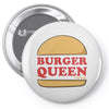 Burger Queen Veggie Pin-back button