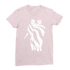 american flag soldier Ladies Fitted T-Shirt