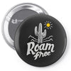 roam free Pin-back button