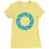 camera shutter Ladies Fitted T-Shirt