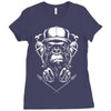 monkey Ladies Fitted T-Shirt