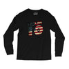 team 10 american flag Long Sleeve Shirts