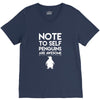 note to self penguin are awesome V-Neck Tee