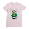 pug irish pub snorty mcpug's Ladies Fitted T-Shirt