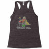 baseball game on short Racerback Tank