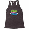 peace, love, massage Racerback Tank