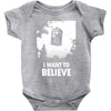 i want to believe Baby Bodysuit