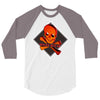 3d skull squad 3/4 Sleeve Shirt