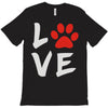 love dog paw T-Shirt