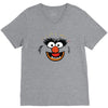 animal face V-Neck Tee