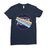 United States Space Force wint Planet Ladies Fitted T-Shirt