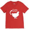 chiken butt V-Neck Tee