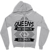 Queens Are Born In December Zipper Hoodie